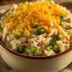 Freezer Meals with Canned Chicken for Those Hectic Weeknight Cravings 3 Close-up of creamy pasta with chicken, perfect for freezer meals with canned chicken.
