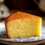 When Lemon Cravings Hit: A Bright Lemon Box Cake with Jello to Soothe Them 3 Close-up of a lemon box cake with jello, showcasing its vibrant layers and creamy texture.