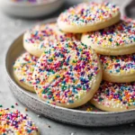 Sugar Cookie Kit for When You Need a Little Sweet Escape 3 Close-up of a sugar cookie kit with decorated cookies on a clean background.