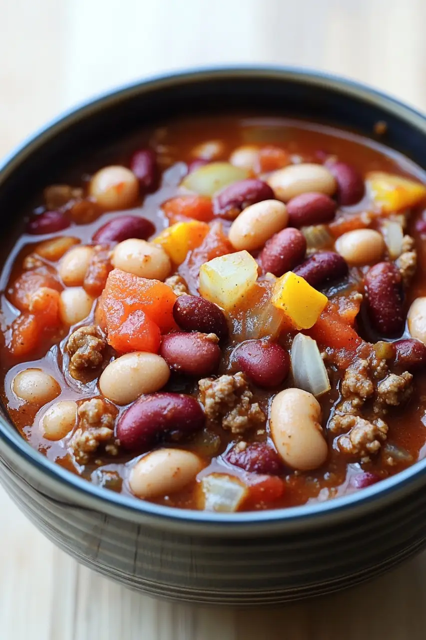slow cooker chili dried beans 2